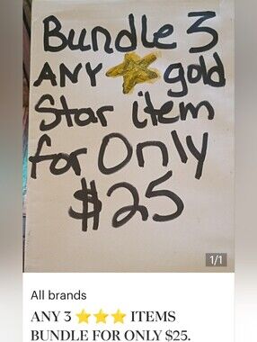 ANY 3 ⭐ITEMS FOR ONLY $25❗1 Shipping Cost❗see Description